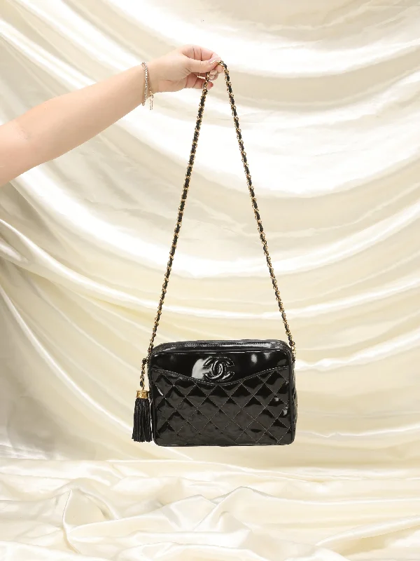 Chanel Patent Camera Bag