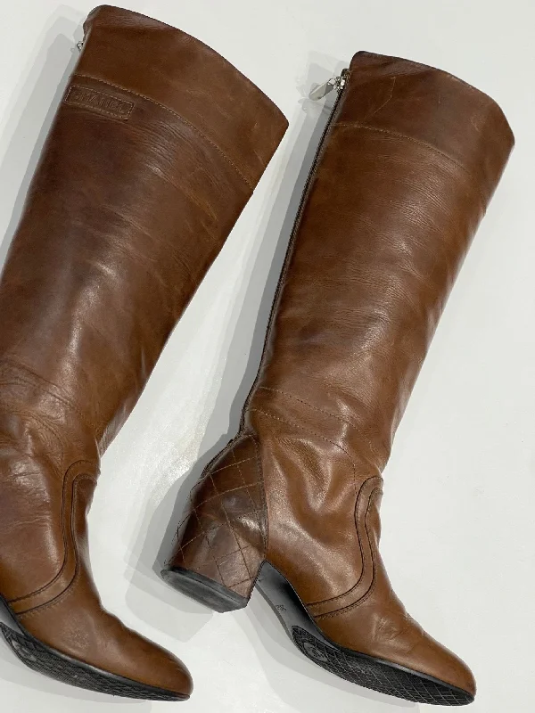 Chanel - Bottes marrons T38,5