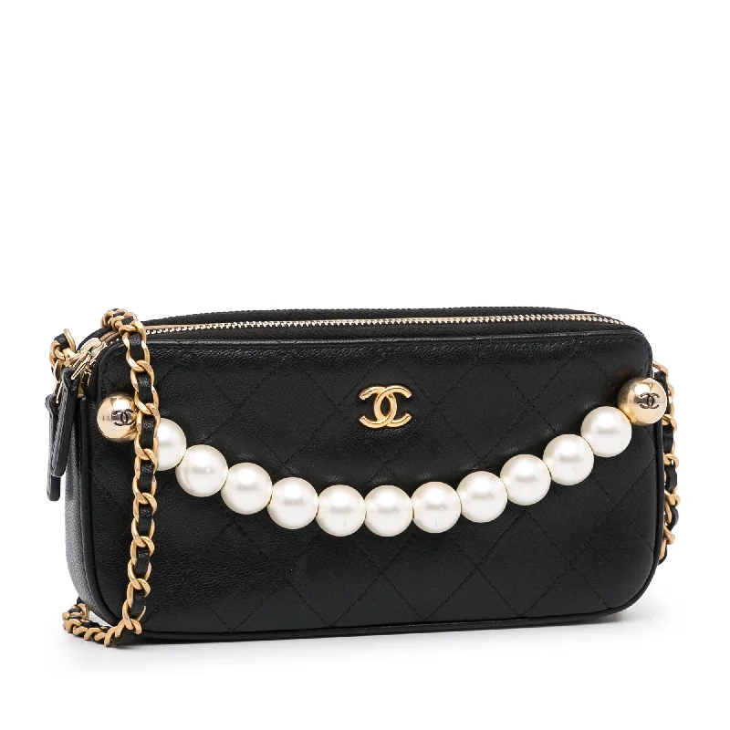 Chanel CC Pearl Wallet On Chain (Jcz7Wm)