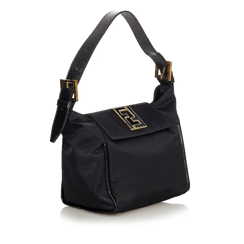 Fendi Canvas Shoulder Bag (SHG-31866)