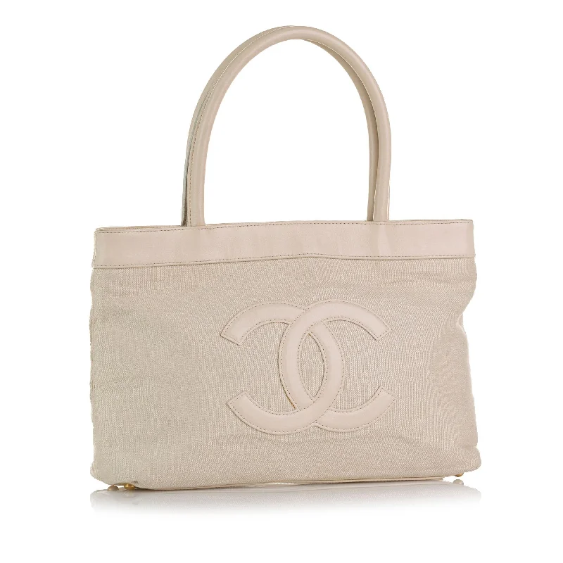 Chanel CC Canvas Tote (pv9GSf)