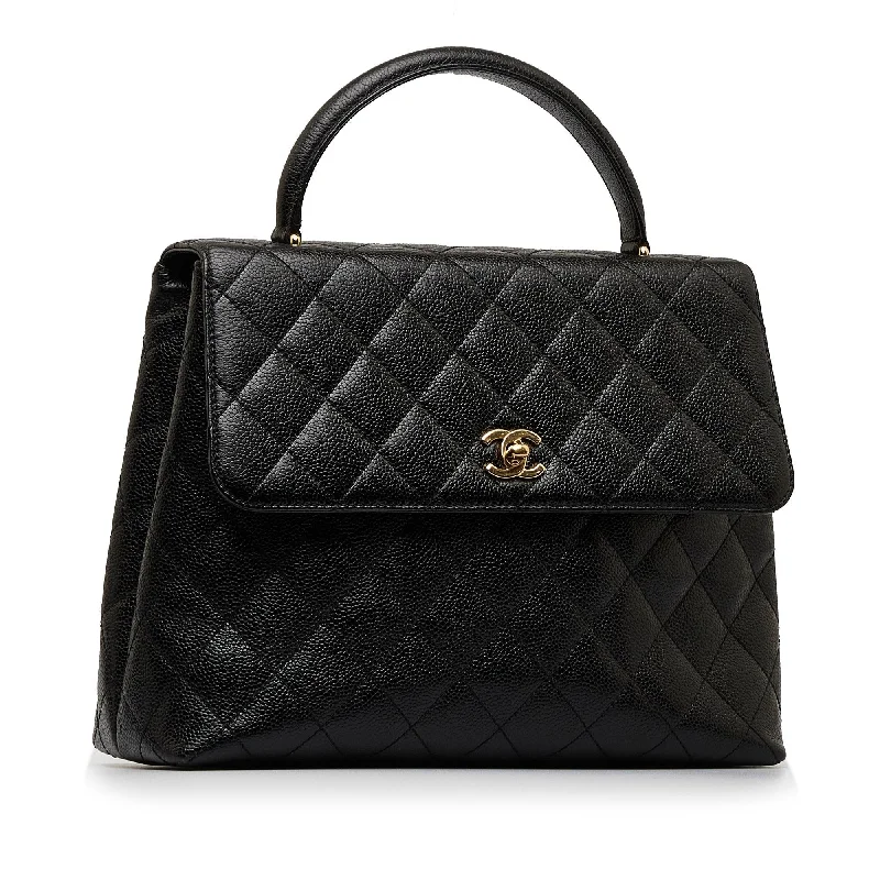 Chanel Caviar Kelly Top Handle (HtbV6X)