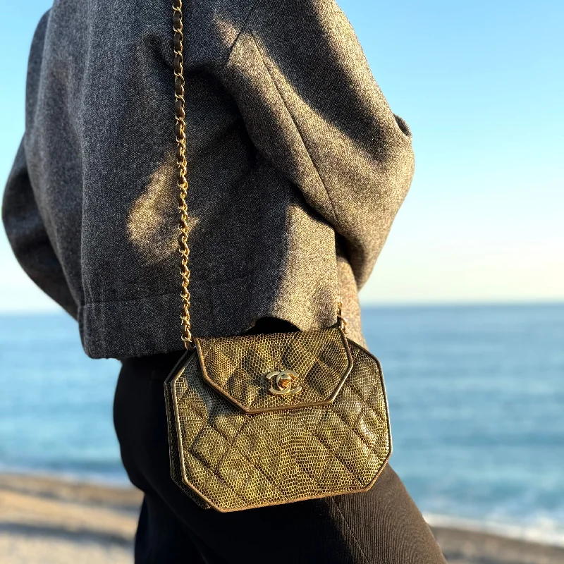 Chanel - Sac vintage en lézard