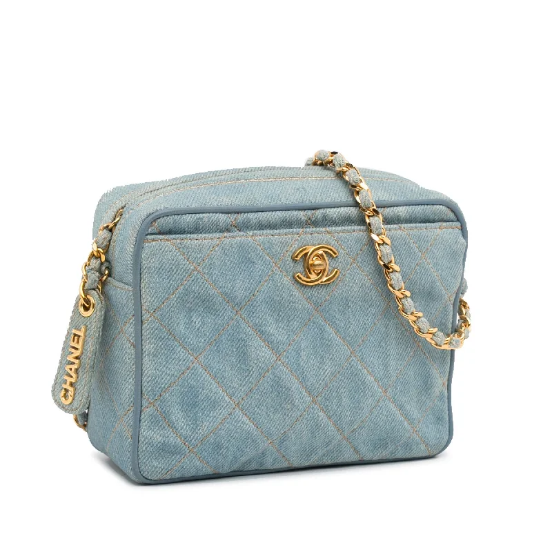 Chanel CC Denim Crossbody Bag (BPorar)