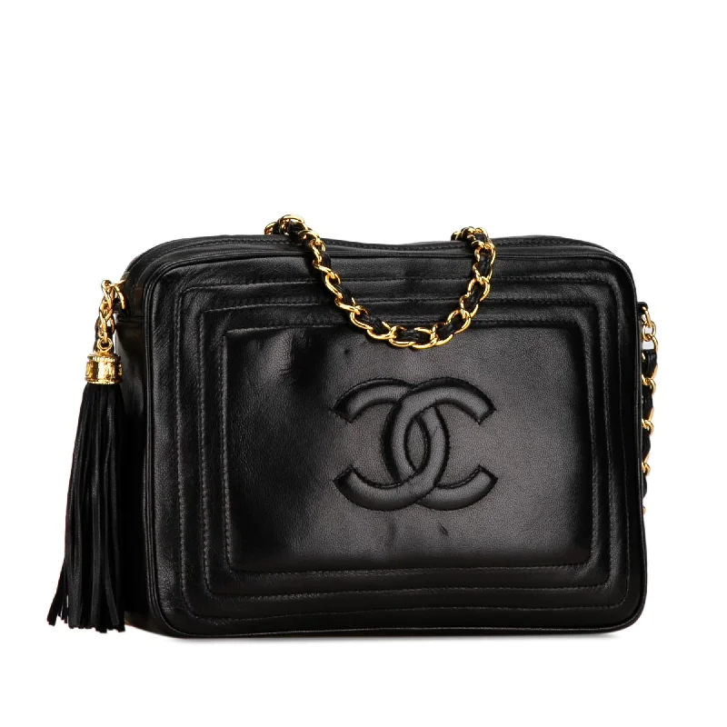 Chanel CC Lambskin Tassel Crossbody (gl9A7s)