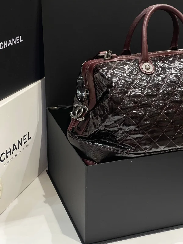 Chanel - grand cabas bordeaux