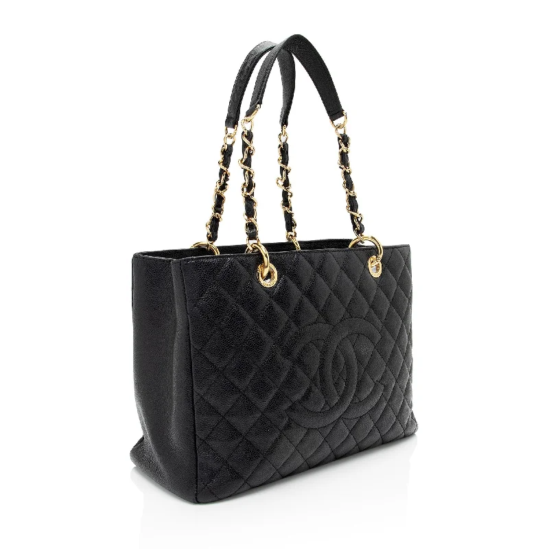 Chanel Caviar Leather Grand Shopping Tote (vlmDO8)