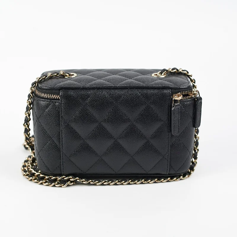 Chanel Caviar Vanity Black 31 Series