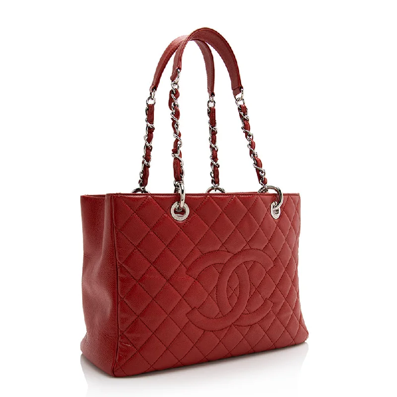 Chanel Caviar Leather Grand Shopping Tote (21941)