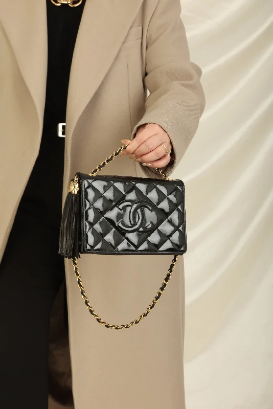 Chanel Patent Timeless Mini Full Flap