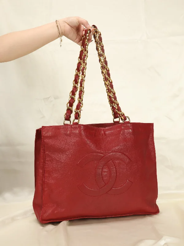 Chanel Lambskin Tote Bag