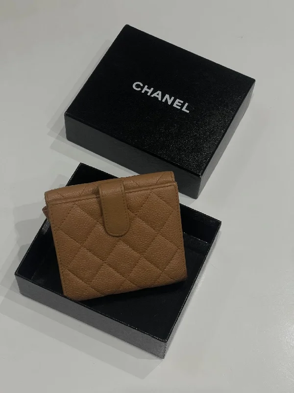 Chanel - Portefeuille rabat CC