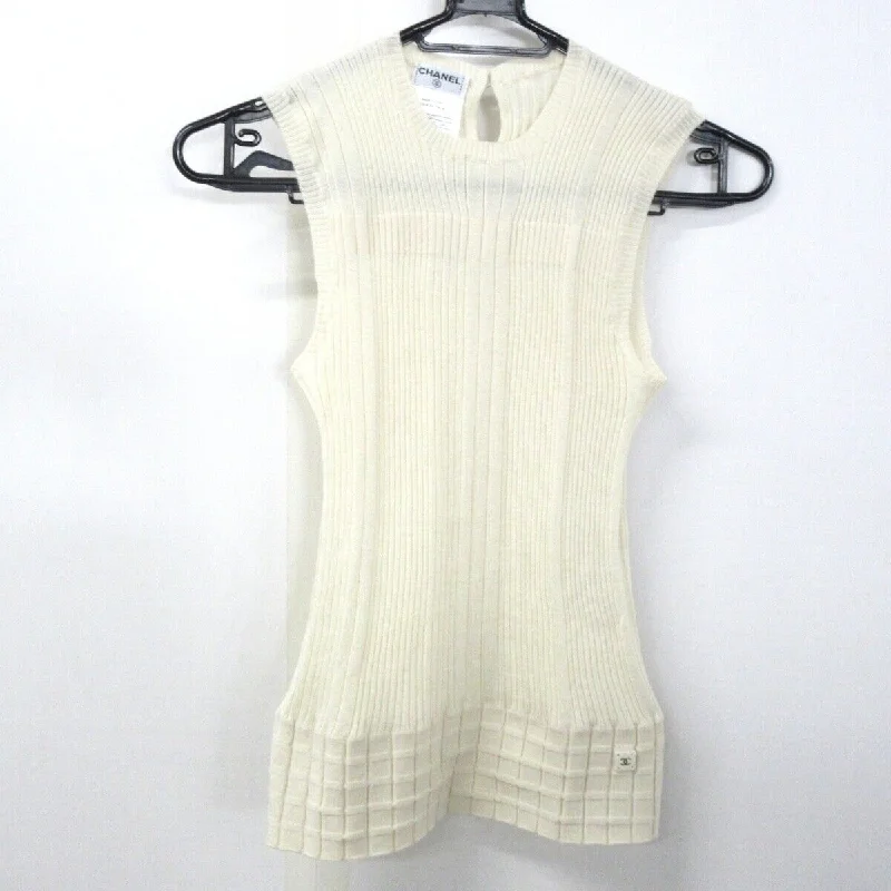 Chanel - Cream Women's Sweater