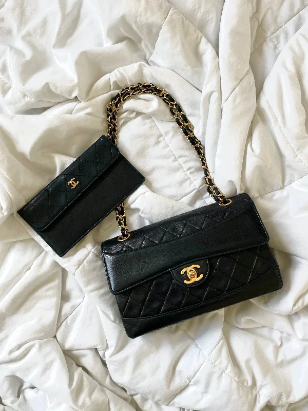 Chanel Small Lambskin Bag & Matching Wallet