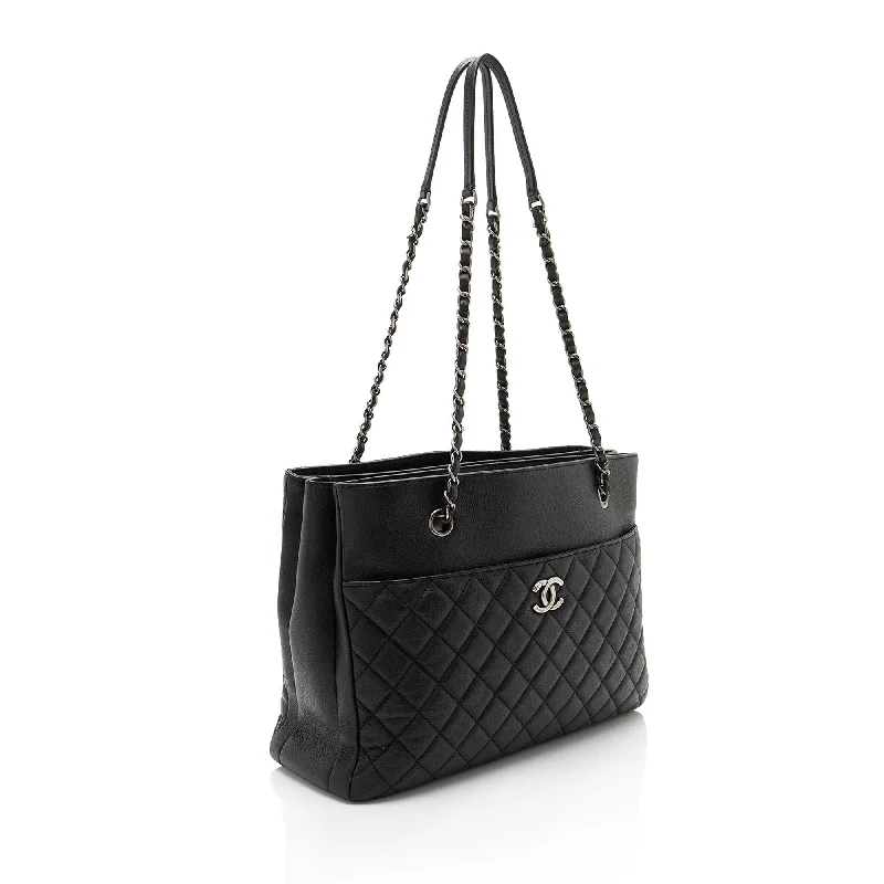 Chanel Caviar Leather Urban Companion Tote (nAN9Fg)