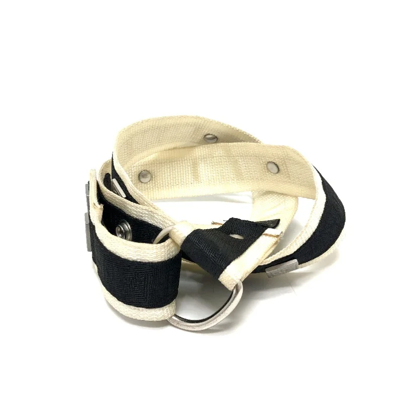 Chanel 03P Sports belt Black White