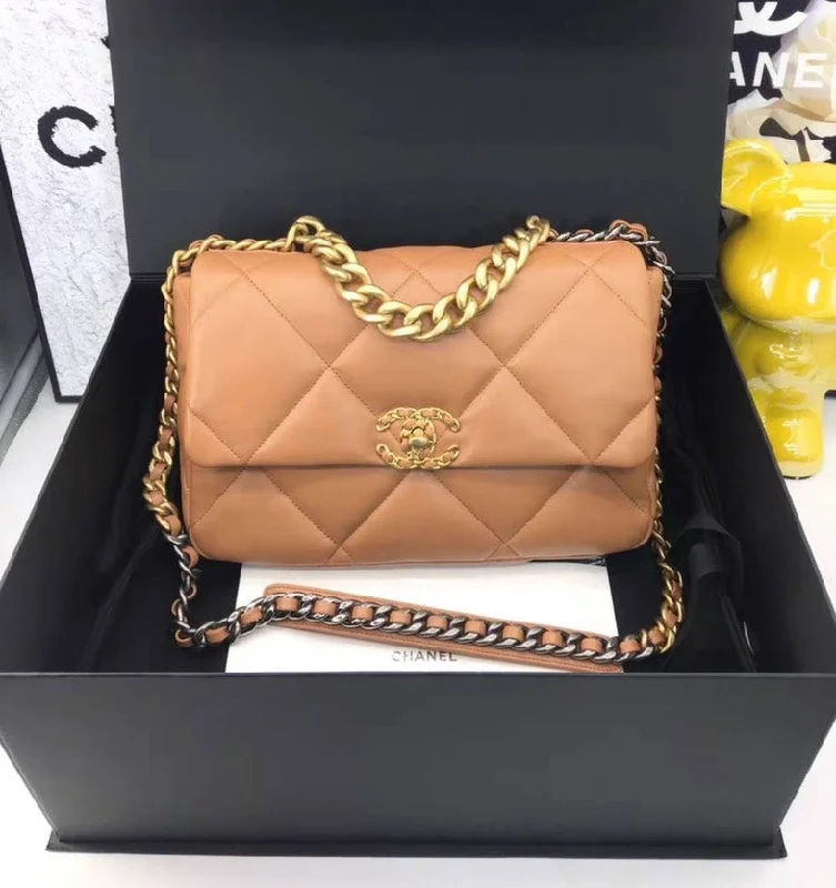 Chanel 19 Bag Caramel 30cm