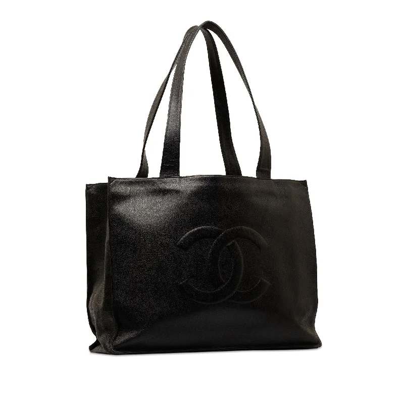 Chanel Caviar CC Tote Bag (I2v6BJ)