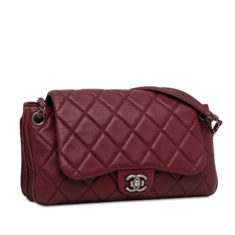 Chanel CC Quilted Lambskin Single Flap (zHHunq)