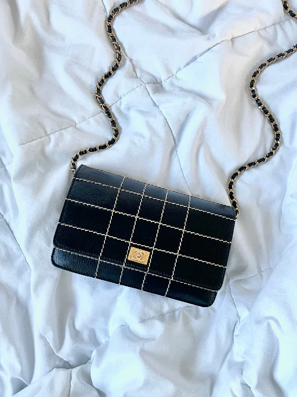 Chanel Stitch Wallet on Chain